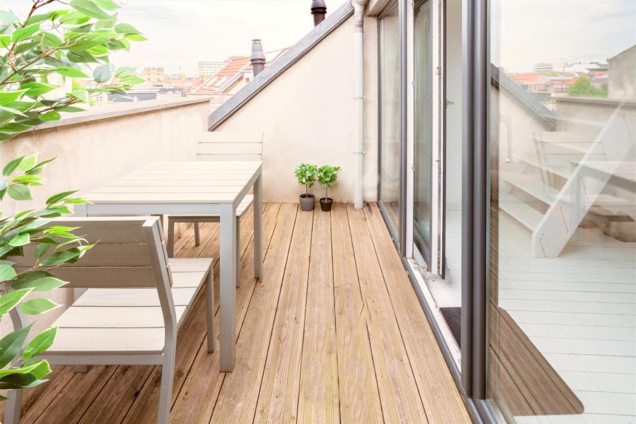 Beautiful Terrace Apartment In The Heart Of Antwerpia Zewnętrze zdjęcie